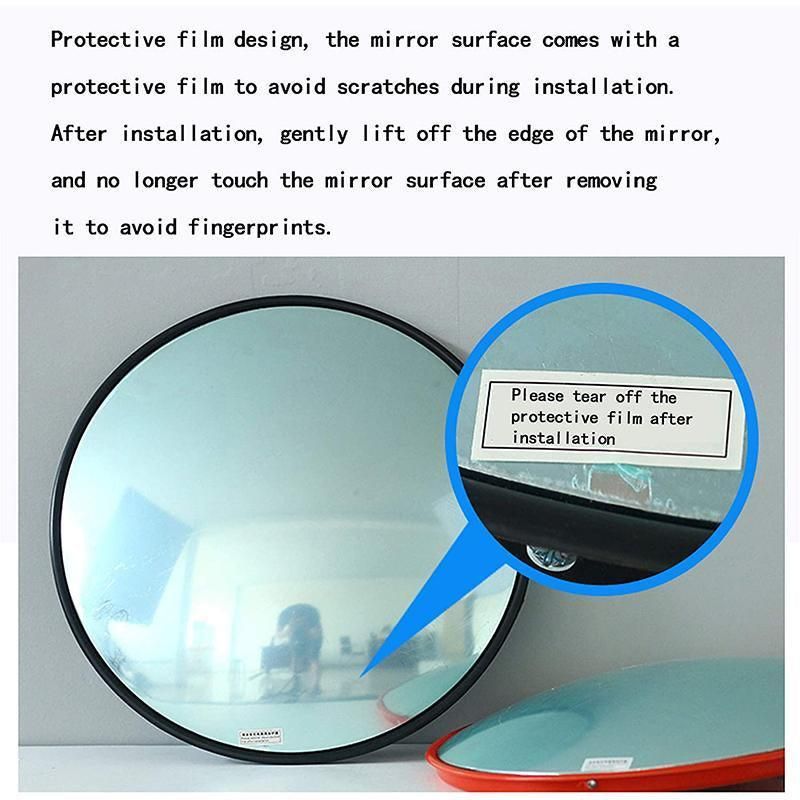 30cm Round Convex Mirror Blind Spot Traffic Driveway Shop Junction Use V528-ROUNDCONVE-30CM-443303