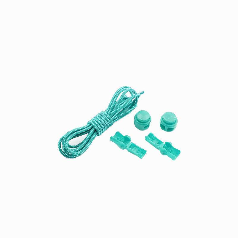 No Tie Elastic Shoelaces with Toggle Locks for Sneakers Running Walking Shoes - Red V528-ROUNDLACES-RED-87446