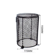 Round Reptile Heat Lamp Light Bulb Mesh Cage Protector Enclosure 11.5X15.5Cm Au V528-ROUNDREPTILEHEAT-363755