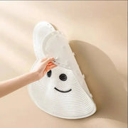 Silicone Foot Scrubber Rabbit Tub Mat Suction Cup Exfoliating Brush Cleaning Mat - Grey V528-RUB-FEET-GREY-162412