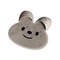 Silicone Foot Scrubber Rabbit Tub Mat Suction Cup Exfoliating Brush Cleaning Mat - Khaki V528-RUB-FEET-KHAKI-337048