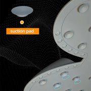 Silicone Foot Scrubber Rabbit Tub Mat Suction Cup Exfoliating Brush Cleaning Mat - Khaki V528-RUB-FEET-KHAKI-337048