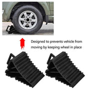 4Pcs Heavy Wheel Chock Tough Chocks Stops Car Trailer Boat Caravan Au Stock V528-RUBBER-4PCS-96226