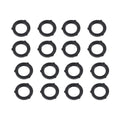 100pcs Silicone Rubber Seal Gasket Ring for Pipe Fitting Water Leak Proof - 1/2 inch Gasket V528-RUBBER-GASKET-100PCS-4-201009
