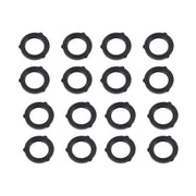 100pcs Silicone Rubber Seal Gasket Ring for Pipe Fitting Water Leak Proof - 1/2 inch Gasket V528-RUBBER-GASKET-100PCS-4-201009