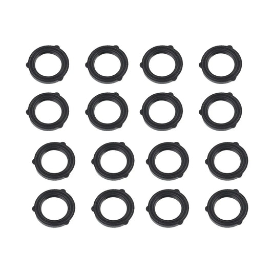 100pcs Silicone Rubber Seal Gasket Ring for Pipe Fitting Water Leak Proof - 1/2 inch Gasket V528-RUBBER-GASKET-100PCS-4-201009
