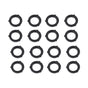 100pcs Silicone Rubber Seal Gasket Ring for Pipe Fitting Water Leak Proof - 1/2 inch Gasket V528-RUBBER-GASKET-100PCS-4-201009