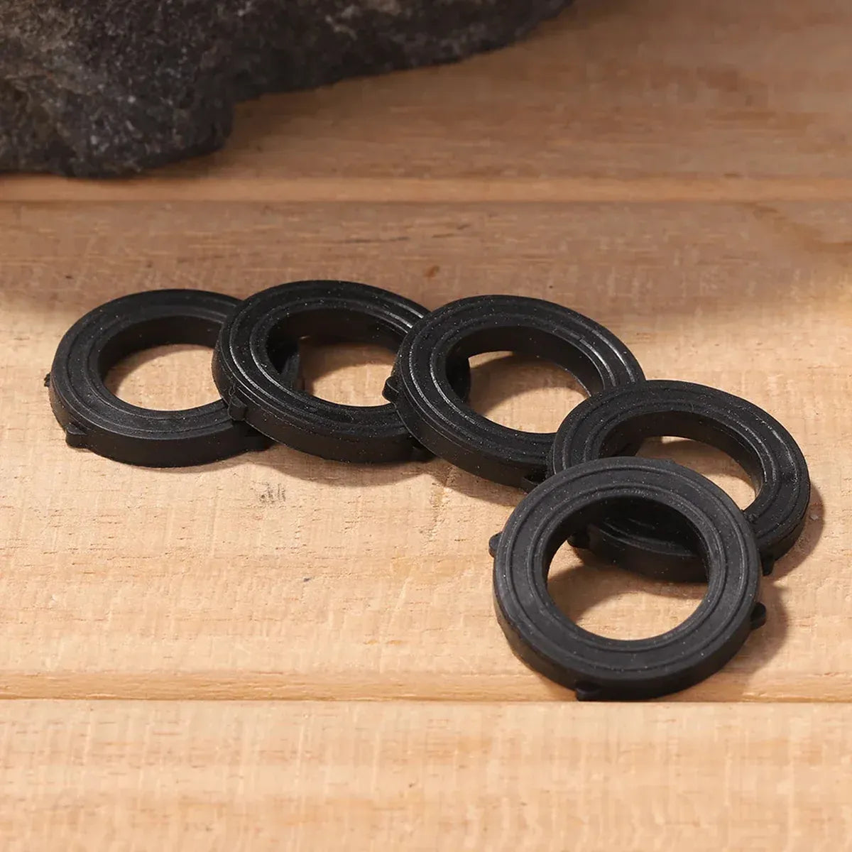 100pcs Silicone Rubber Seal Gasket Ring for Pipe Fitting Water Leak Proof - 1/2 inch Gasket V528-RUBBER-GASKET-100PCS-4-201009