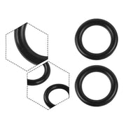100pcs Silicone Rubber Seal Gasket Ring for Pipe Fitting Water Leak Proof - 1/2 inch Gasket V528-RUBBER-GASKET-100PCS-4-201009