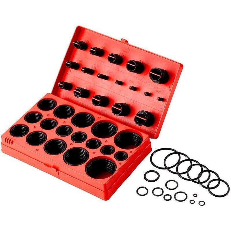419 Pcs Rubber O Ring Kit Metric Grommet Seal Plumbing Garage O-Ring Assortment V528-RUBBERORING-419PCS-873952