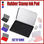 Ink Pad for Rubber Stamps and Fingerprint Crafts Non Toxic Ink for Office and DIY Use - Red V528-RUBBERSTAMP-RED-809184