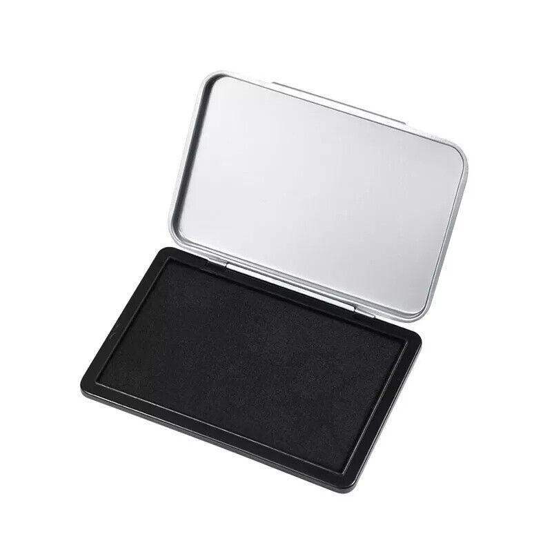 Ink Pad for Rubber Stamps and Fingerprint Crafts Non Toxic Ink for Office and DIY Use - Red V528-RUBBERSTAMP-RED-809184