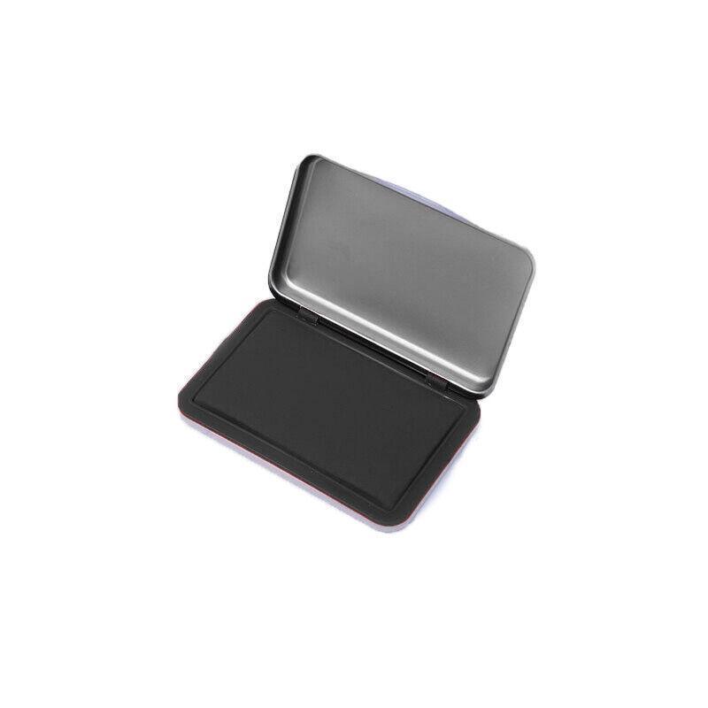Ink Pad for Rubber Stamps and Fingerprint Crafts Non Toxic Ink for Office and DIY Use - Red V528-RUBBERSTAMP-RED-809184
