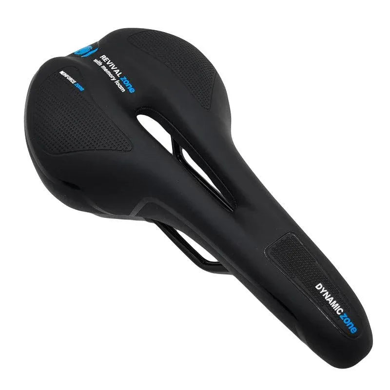 MTB Saddle Hollow Comfort Bicycle Seat Universal Cushion Soft Riding Saddle - Blue V528-SADDLE-BLUE-515910