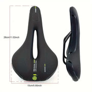MTB Saddle Hollow Comfort Bicycle Seat Universal Cushion Soft Riding Saddle - Blue V528-SADDLE-BLUE-515910