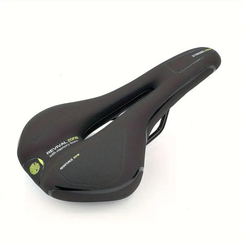 MTB Saddle Hollow Comfort Bicycle Seat Universal Cushion Soft Riding Saddle - Blue V528-SADDLE-BLUE-515910