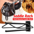 Wall Mounted Saddle Rack Hanging Harness Saddle Holder Equestrian Storage Stand V528-SADDLE-RACK-629255