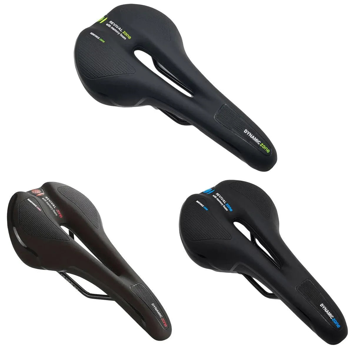 MTB Saddle Hollow Comfort Bicycle Seat Universal Cushion Soft Riding Saddle - Red V528-SADDLE-RED-988859