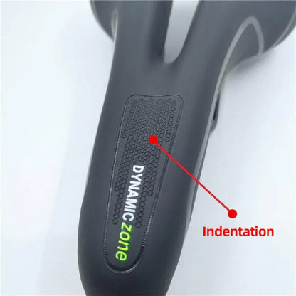 MTB Saddle Hollow Comfort Bicycle Seat Universal Cushion Soft Riding Saddle - Red V528-SADDLE-RED-988859