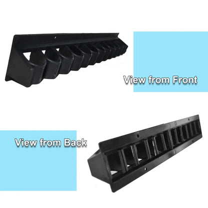 Long Whip Tool Storage Rack Horse Gear and Whip Rack Wall Mount Organizer V528-SADDLERY-RACK-770887