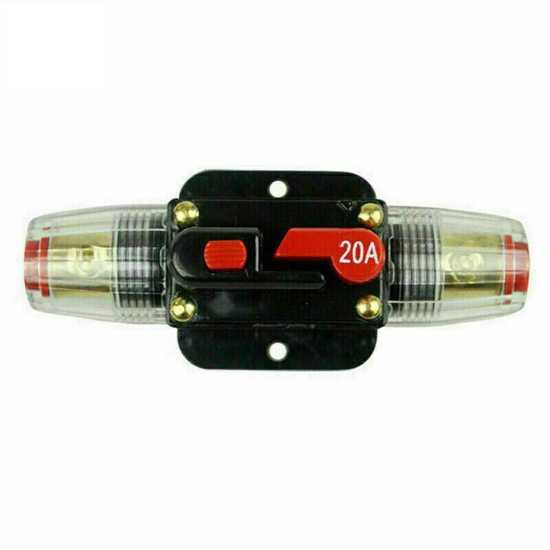 20-150Amp Circuit Breaker Dual Battery Ip67 Waterproof Fuse Manual Reset 12V 24V - 30AMP V528-SAFETYSEAT-30A-51551