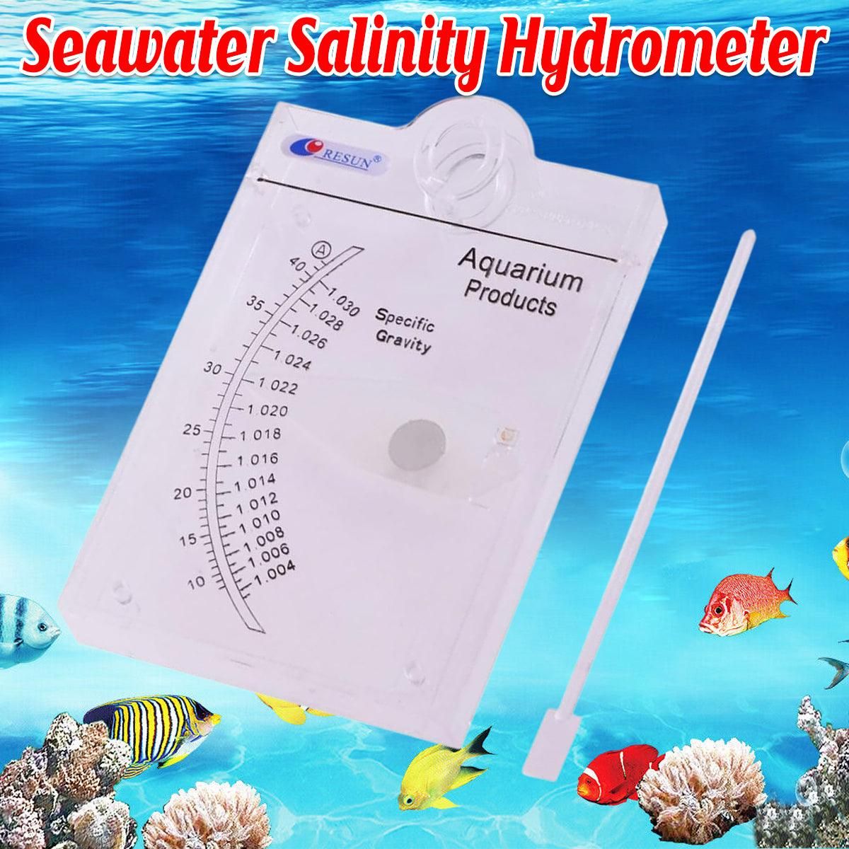 Seafood Fish Tank Seawater Hydrometer Salinometer Salinity Tester for Aquarium V528-SALINOMETER-909660