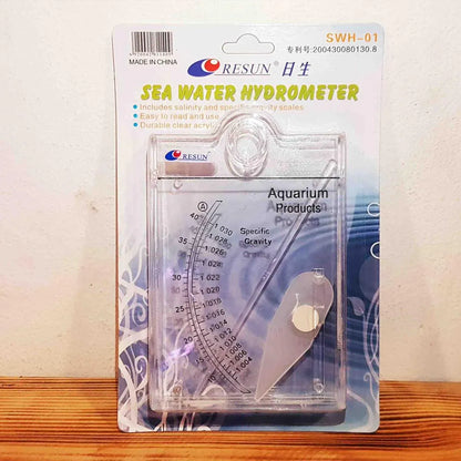 Seafood Fish Tank Seawater Hydrometer Salinometer Salinity Tester for Aquarium V528-SALINOMETER-909660