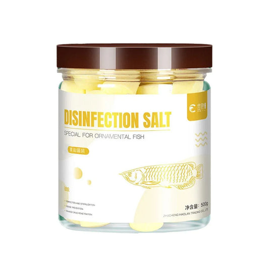 Aquarium Sea Salt Water Treatment Universal Powder For Fish Tank Purification - Yellow V528-SALT-YELLOW-725997