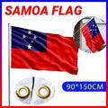 Samoa National Flag 90x150cm Large Outdoor Polyester Banner with Grommets V528-SAMOAFLAG-996924