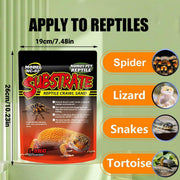 Pet Sand for Tortoises Snakes Lizards Spiders Multi-colour Reptile Habitat Decor - Grey Blue V528-SAND-BLUE-105190