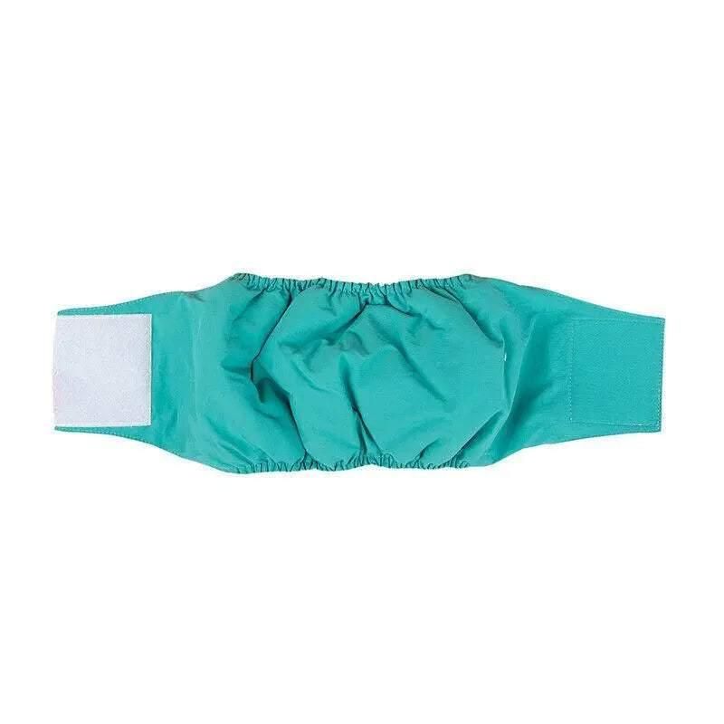 XS Male Dog Puppy Nappy Diaper Belly Wrap Band Sanitary Pants Underpants - Green V528-SANITARYPANTS-GREEN-S-57103