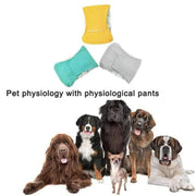 S Male Dog Puppy Nappy Diaper Belly Wrap Band Sanitary Pants Underpants - Grey V528-SANITARYPANTS-GREY-S-81464