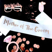 Bridal Party Sash Rose Gold Bride Bridesmaid Maid Honour Mother Hens Night Wear - Maid Of Honour V528-SASH-MAIDOFHONOUR-283886