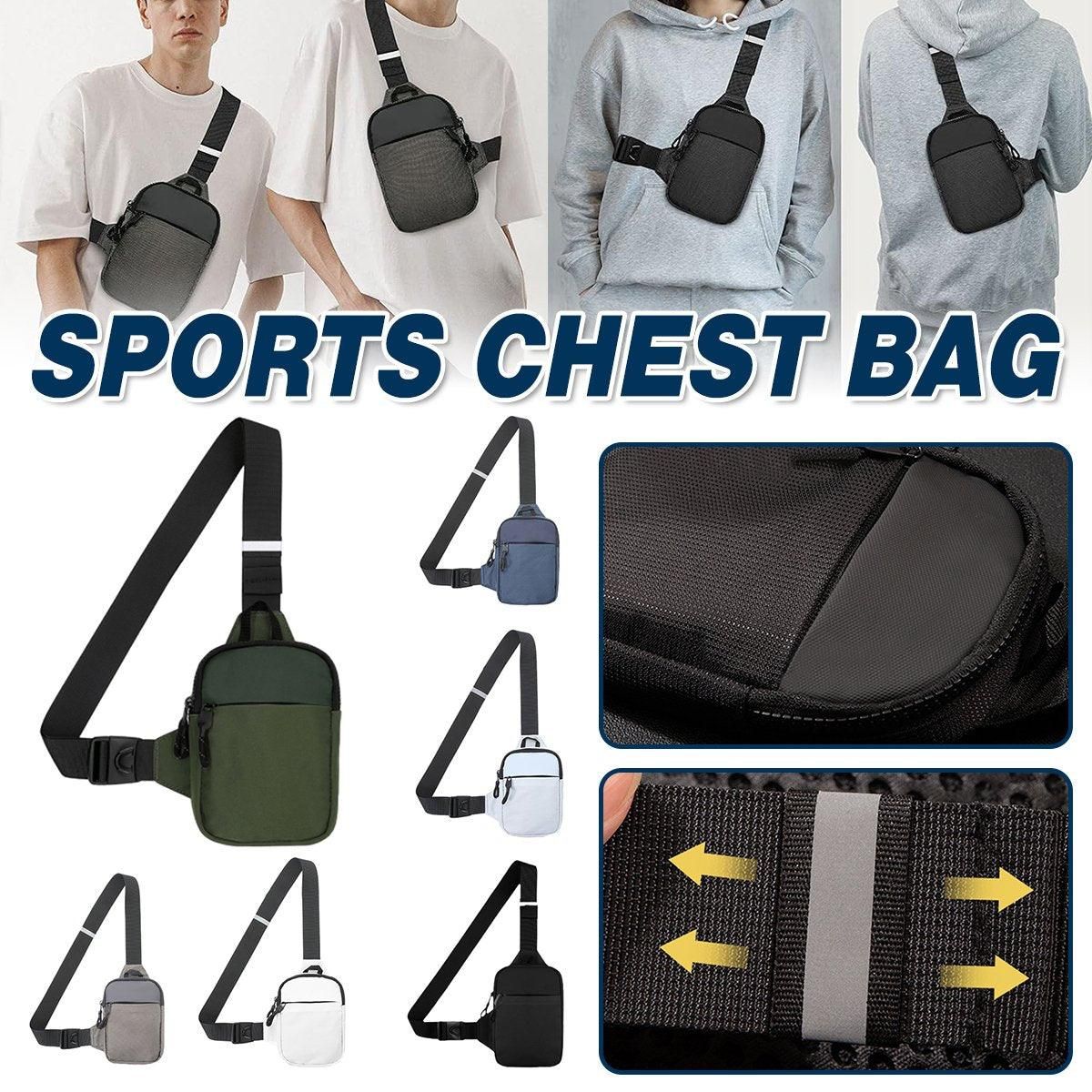 Sports Chest Bag Crossbody Backpack Mini Fashion Satchel for Outdoor Travel - Army Green V528-SATCHEL-ARMY-GREEN-483157