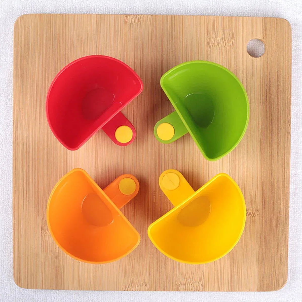 8PCS Plastic Salad Dressing Box Set Double Clip Bowl Snack Container with Spoon V528-SAUCE-DISH-8PCS-132854