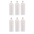Squeeze Condiment Dispenser Bottles 250ml 500ml Sauce Craft Use Set of 6 - 250ML V528-SAUCEBOTTLE-250ML-6PCS-165288
