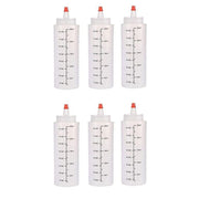 Squeeze Condiment Dispenser Bottles 250ml 500ml Sauce Craft Use Set of 6 - 250ML V528-SAUCEBOTTLE-250ML-6PCS-165288