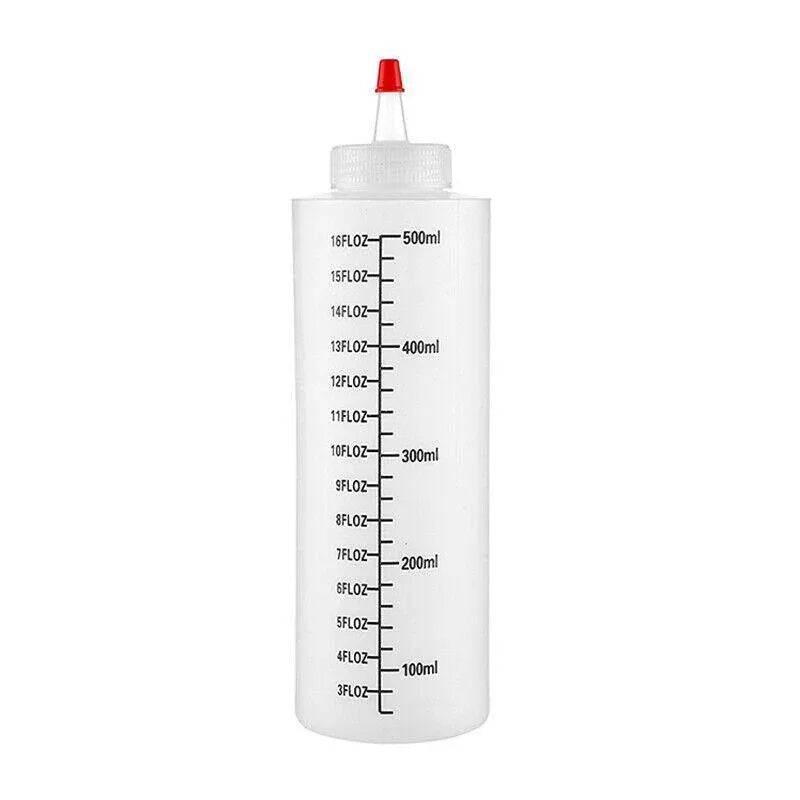 Squeeze Condiment Dispenser Bottles 250ml 500ml Sauce Craft Use Set of 6 - 250ML V528-SAUCEBOTTLE-250ML-6PCS-165288