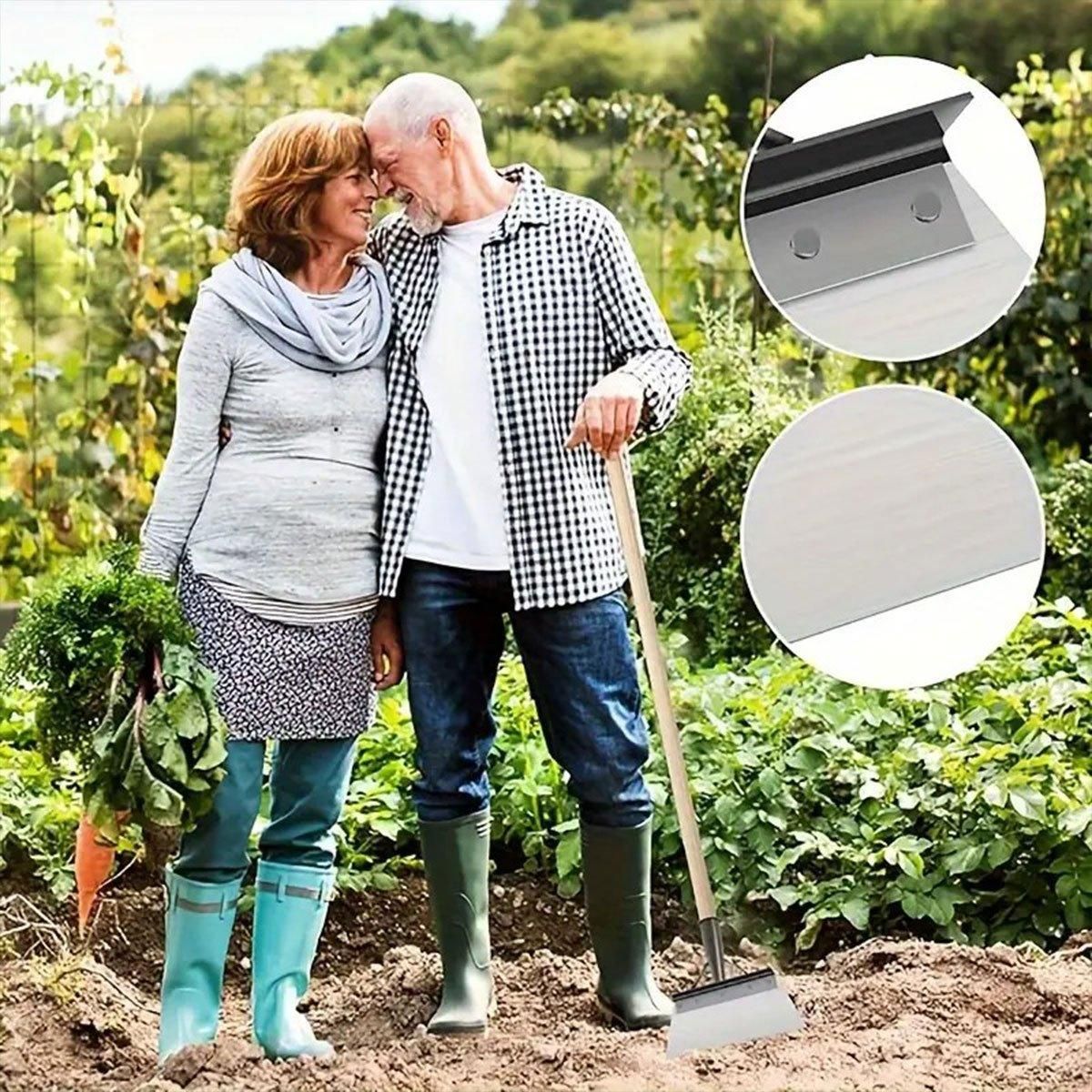 Outdoor Garden Cleaning Shovel Farm Agriculture Planting Shovel Weeding Tool - L V528-SAW-BLADE-L-258758