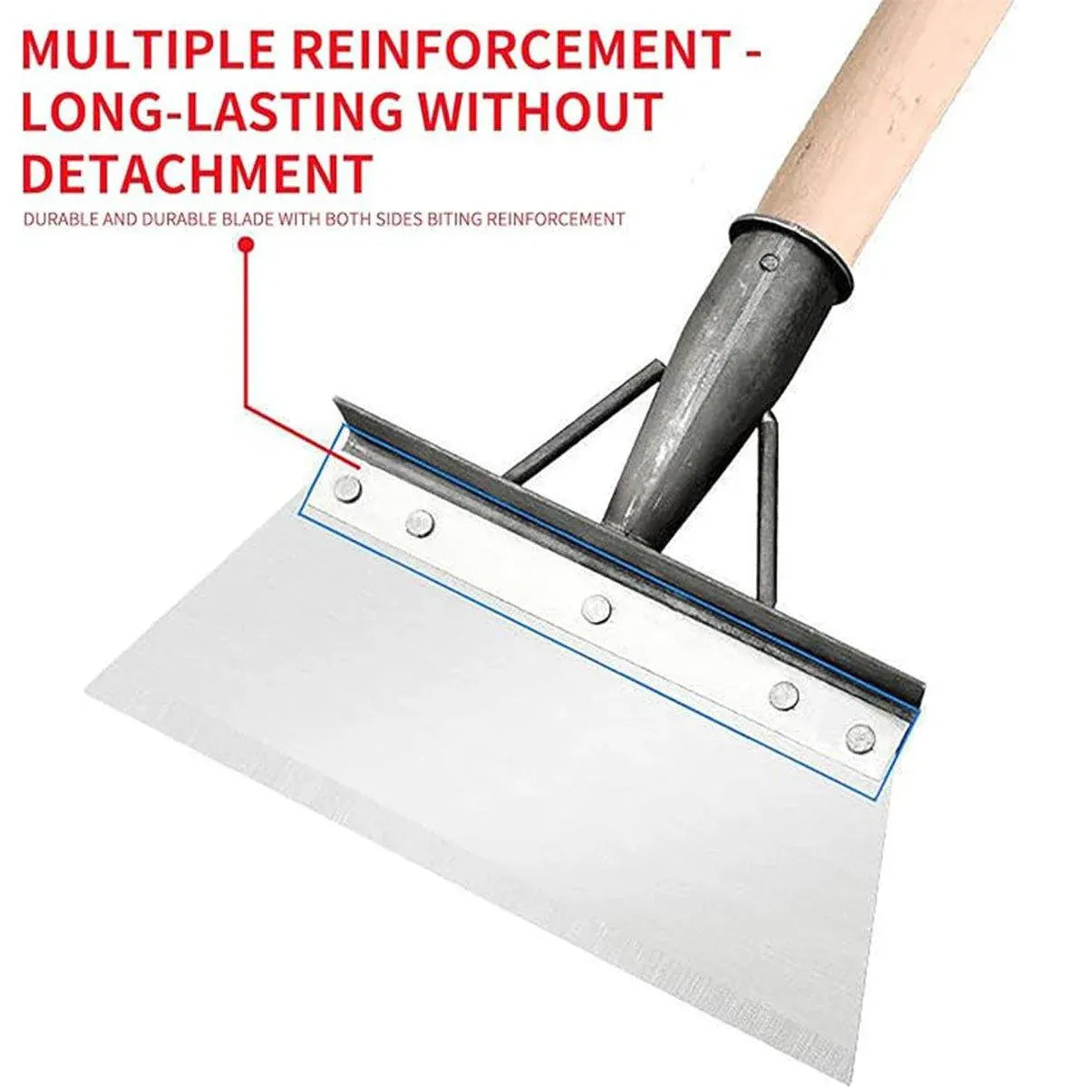 Outdoor Garden Cleaning Shovel Farm Agriculture Planting Shovel Weeding Tool - L V528-SAW-BLADE-L-258758
