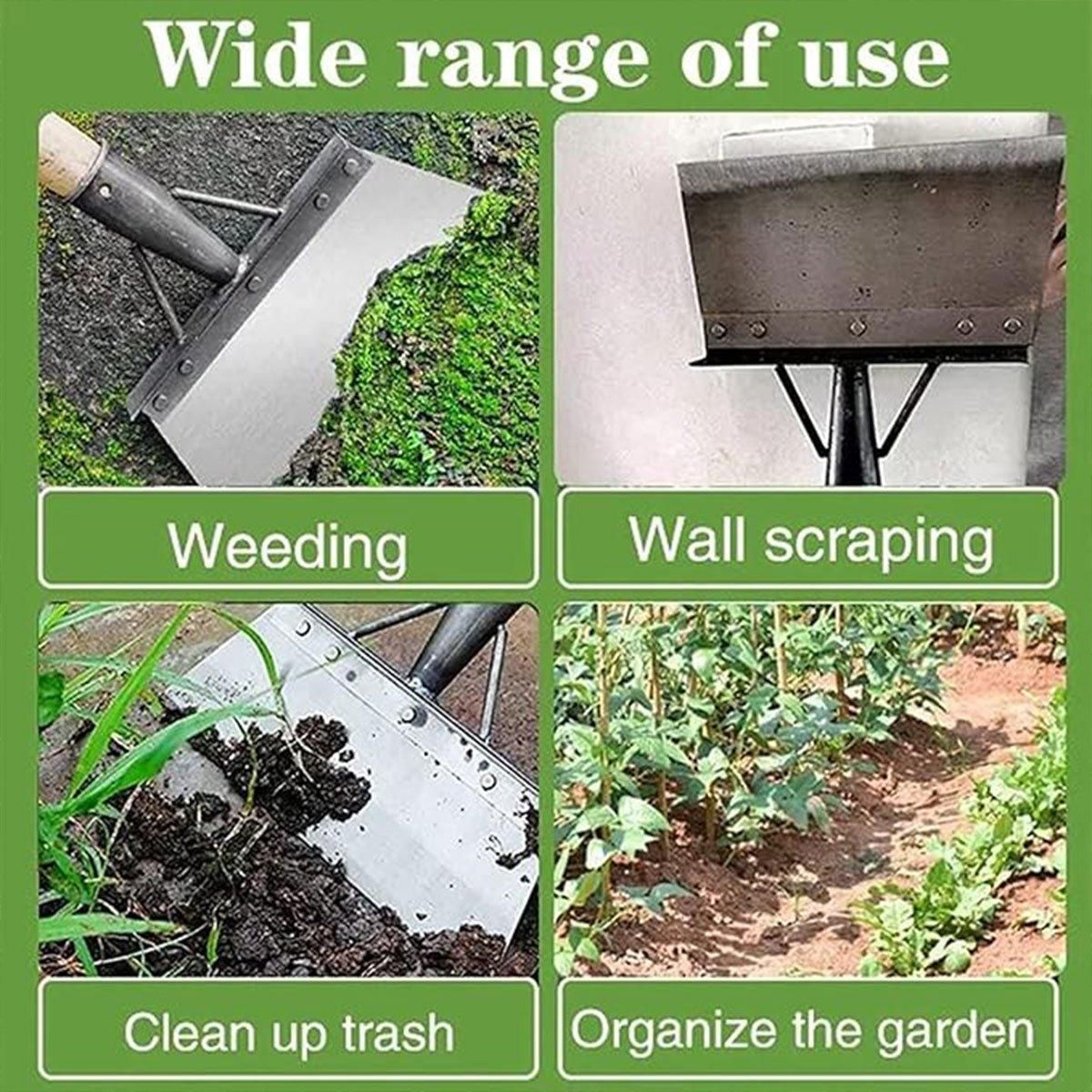 Outdoor Garden Cleaning Shovel Farm Agriculture Planting Shovel Weeding Tool - L V528-SAW-BLADE-L-258758