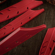 Plastic Knife Sheath Edge Guard Cover Scabbard Slicing Blade Red Protector Chef - Scabbard-5in V528-SCABBARD-5IN-832142