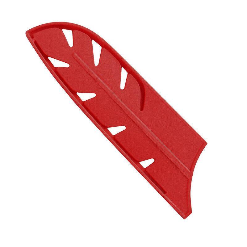 Plastic Knife Sheath Edge Guard Cover Scabbard Slicing Blade Red Protector Chef - Scabbard-5in V528-SCABBARD-5IN-832142