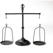 Black iron balance Scale candlestick decorative candle wedding Home Decor Gifts V528-SCALES-CANDLESTICKS-BLACK-228730