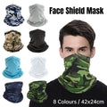 Sunblock Ice Silk Breathable Bandana Bib Face Scarf Fishing Biker Sport Headgear - Black Python V528-SCARF-BLACK-PYTHON-793630