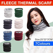 Fleece Neck Warmer Thermal Tube Scarf Winter Snood Hat for Men Women Outdoor - Blue V528-SCARF-BLUE-565820