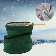Fleece Neck Warmer Thermal Tube Scarf Winter Snood Hat for Men Women Outdoor - Blue V528-SCARF-BLUE-565820