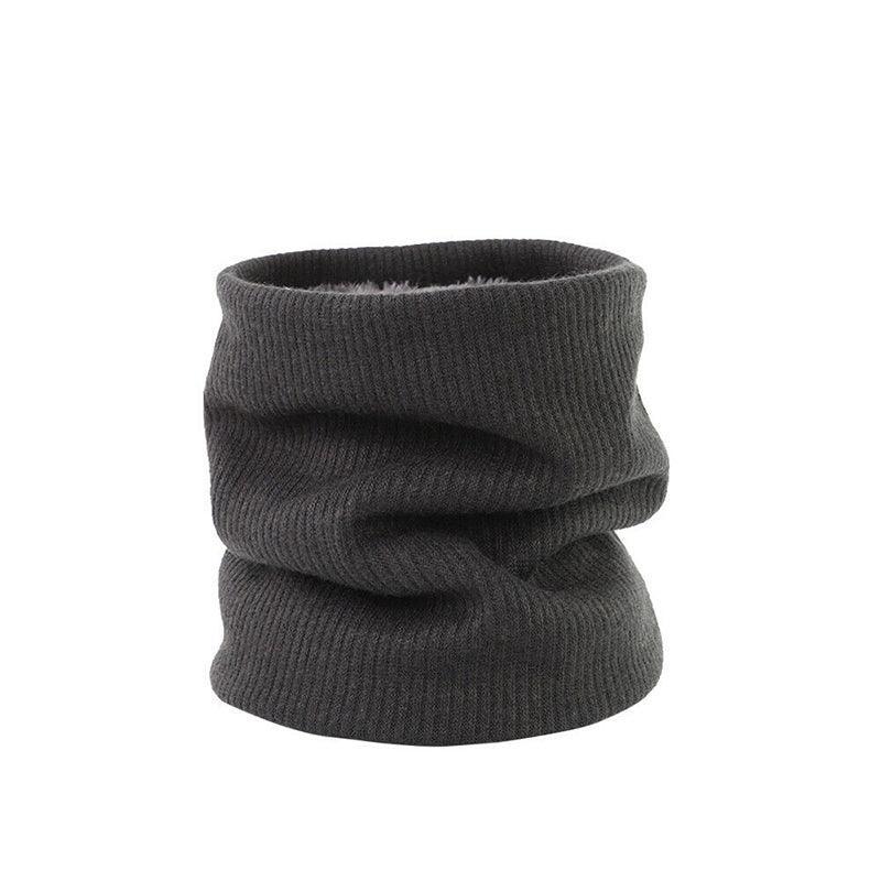 Fleece Neck Warmer Thermal Tube Scarf Winter Snood Hat for Men Women Outdoor - Navy V528-SCARF-NAVYBLUE-589991