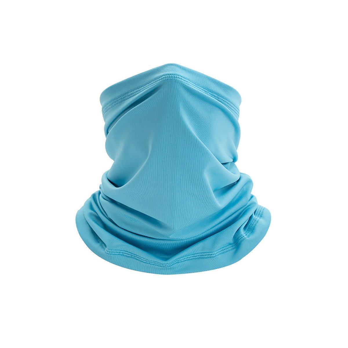 Sunblock Ice Silk Breathable Bandana Bib Face Scarf Fishing Biker Sport Headgear - White V528-SCARF-WHITE-252478