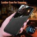 For Samsung Galaxy S21 S22 Note 20 Ultra Plus S20 FE Leather Case Black - For Samsung S20 Plus V528-SCASE-S20PLUS-BLACK-497429